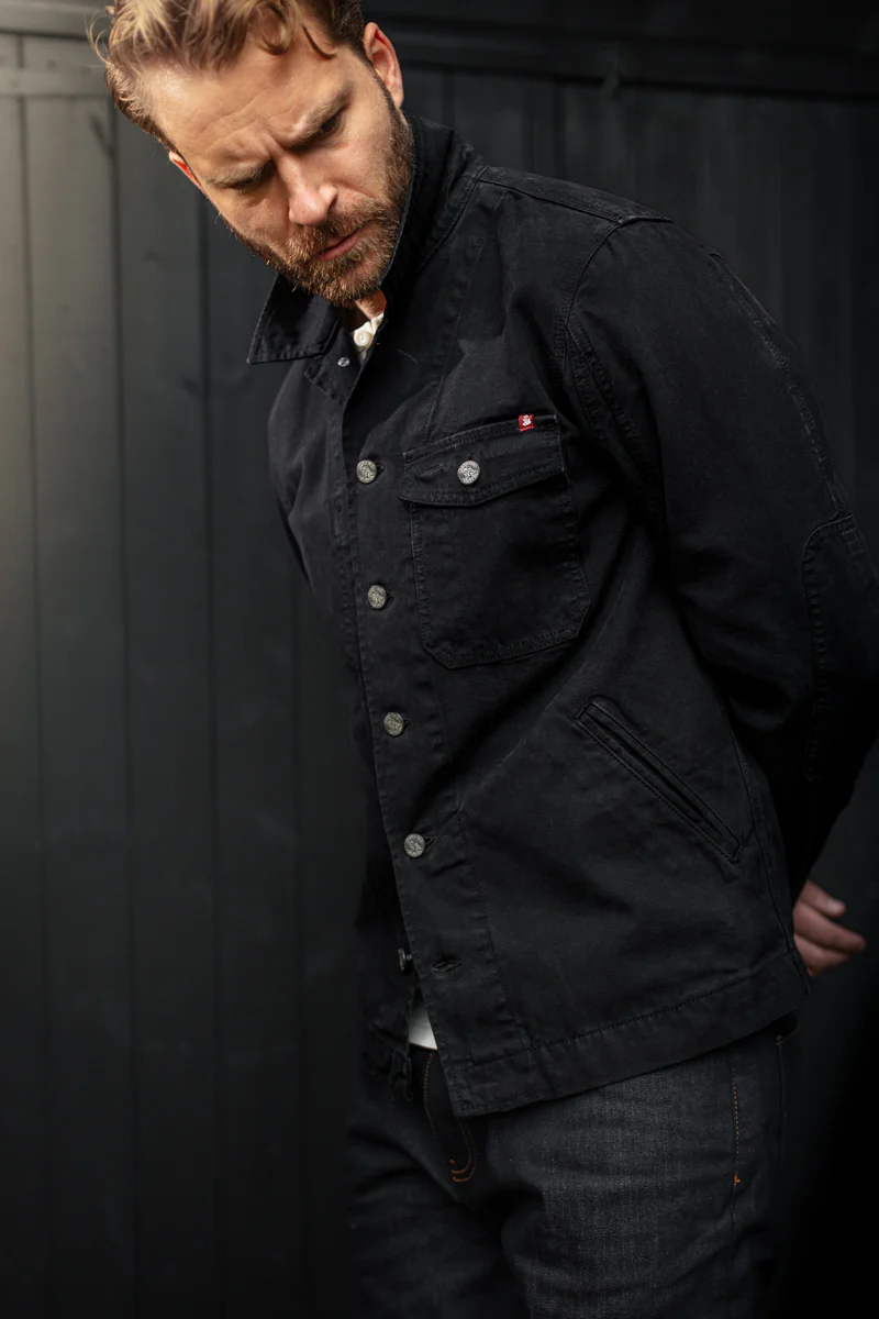 &SONS RYDER Hardwear Canvas Jacket Black - Image 11