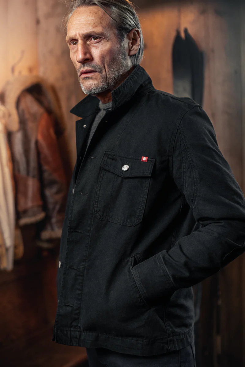 &SONS RYDER Hardwear Canvas Jacket Black - Image 3