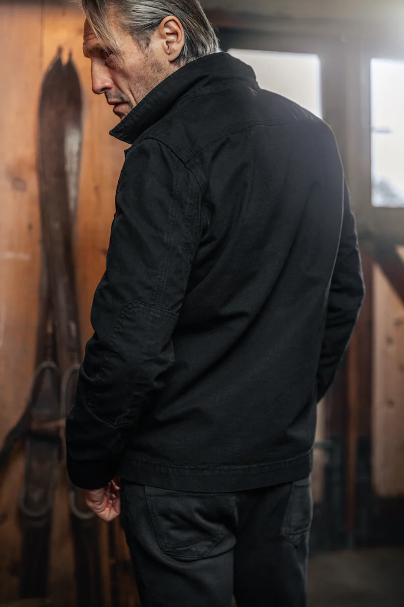 &SONS RYDER Hardwear Canvas Jacket Black - Image 4