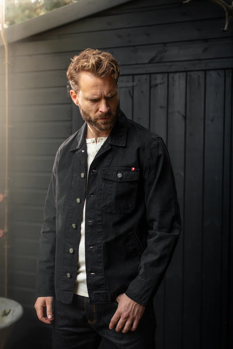 &SONS RYDER Hardwear Canvas Jacket Black - Image 5