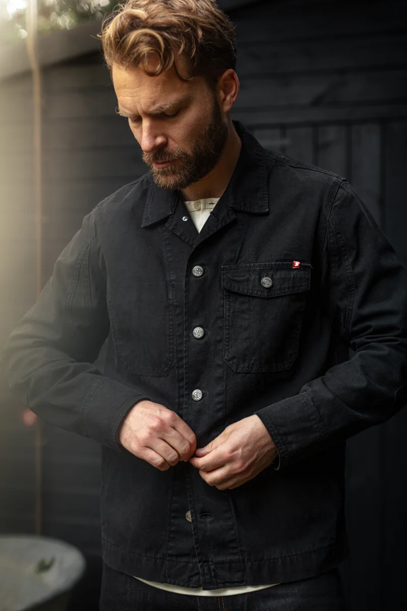 &SONS RYDER Hardwear Canvas Jacket Black - Image 6