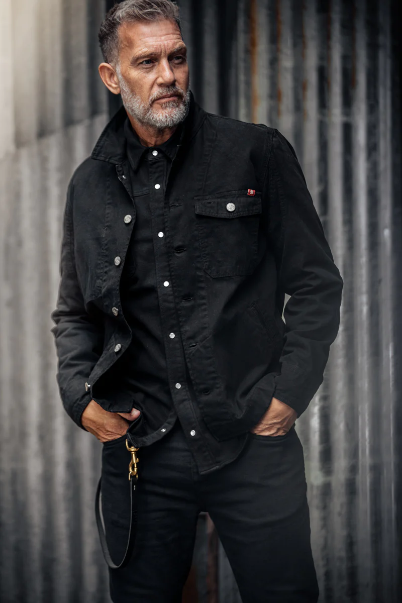 &SONS RYDER Hardwear Canvas Jacket Black - Image 7