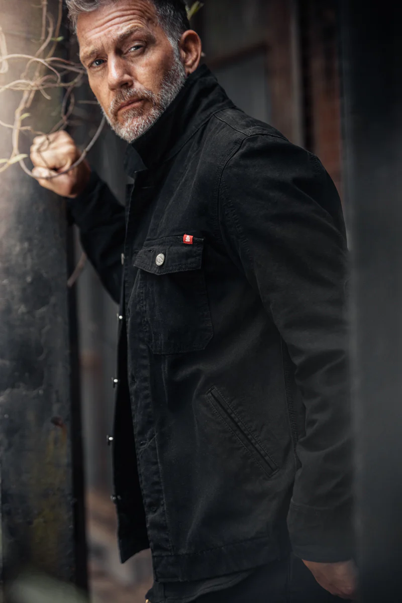&SONS RYDER Hardwear Canvas Jacket Black - Image 9