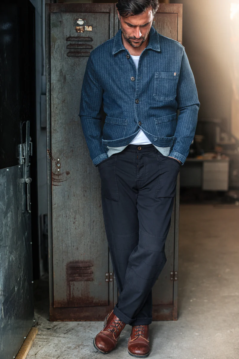 &SONS Shigoto Pant Navy - Image 3