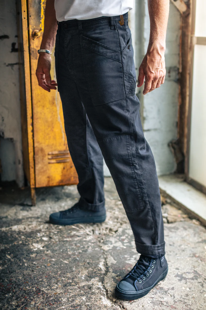 &SONS Shigoto Pant Navy - Image 4