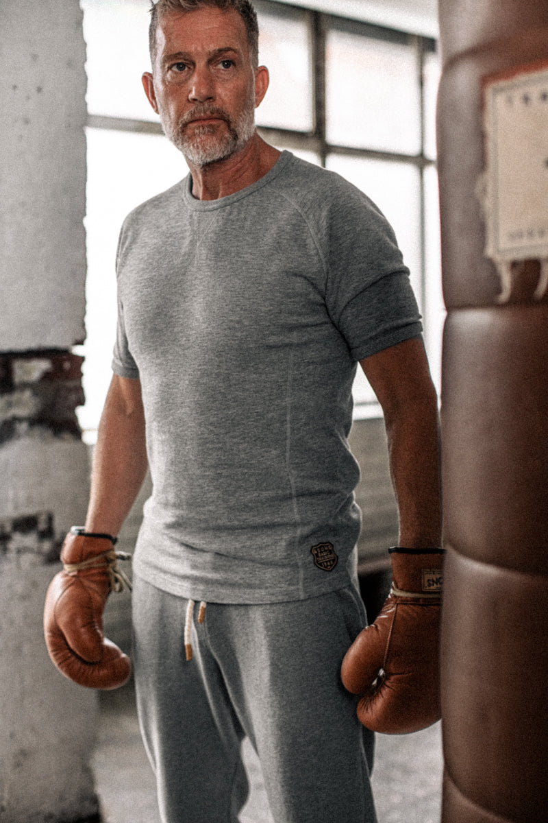 &SONS Sprint T-Shirt Grey Marl - Image 6