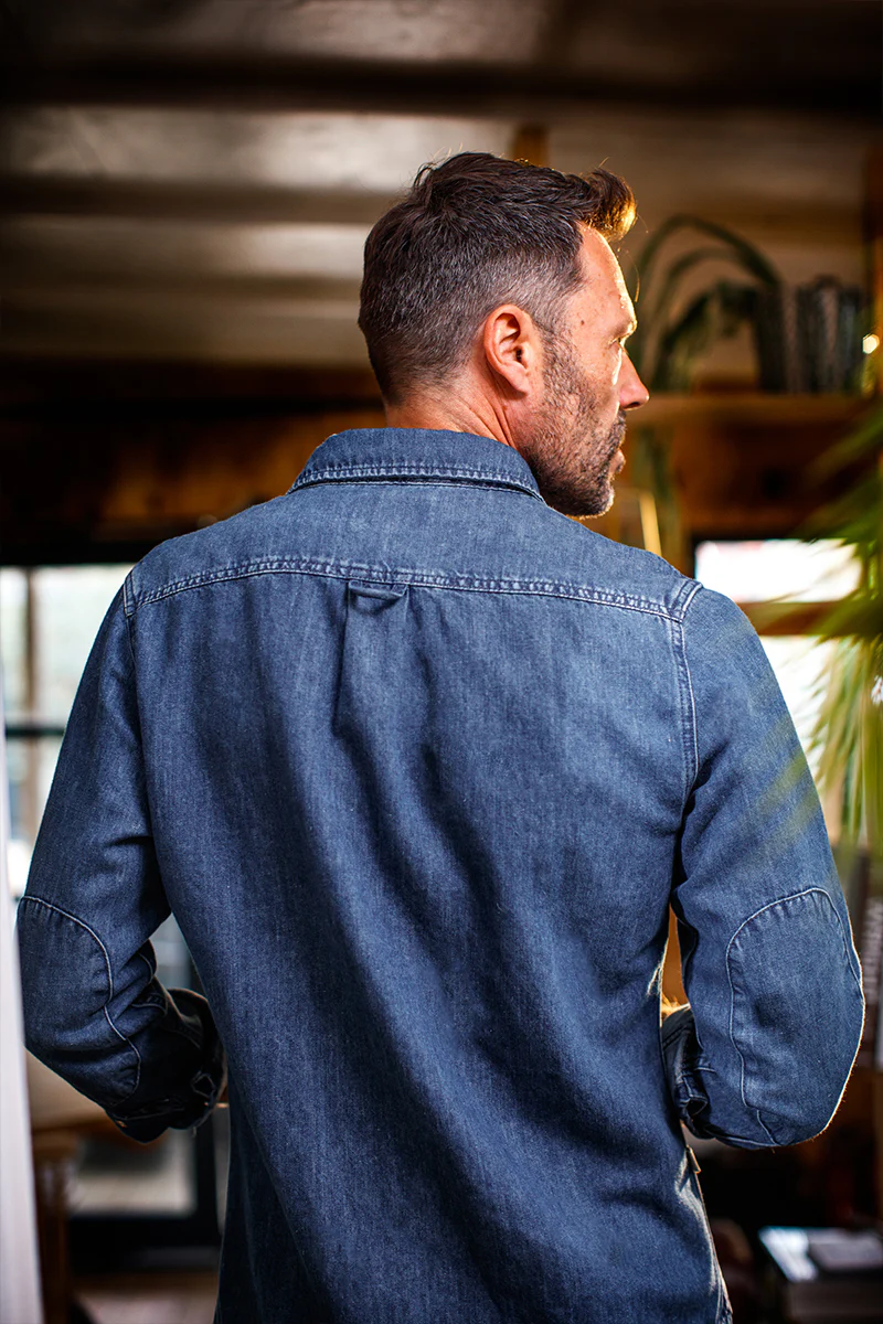 Sunday Shirt Light Denim - Image 10