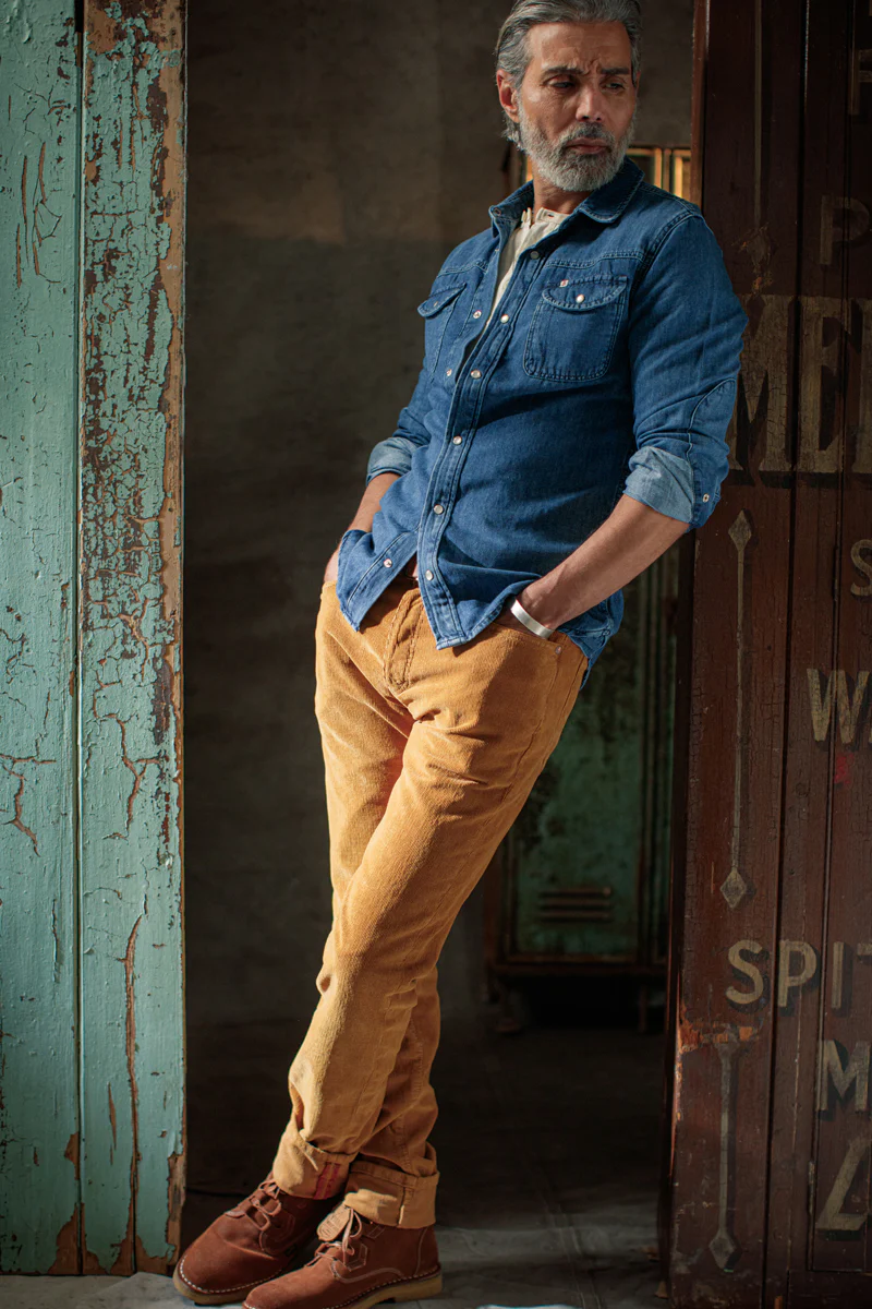 Sunday Shirt Light Denim - Image 3