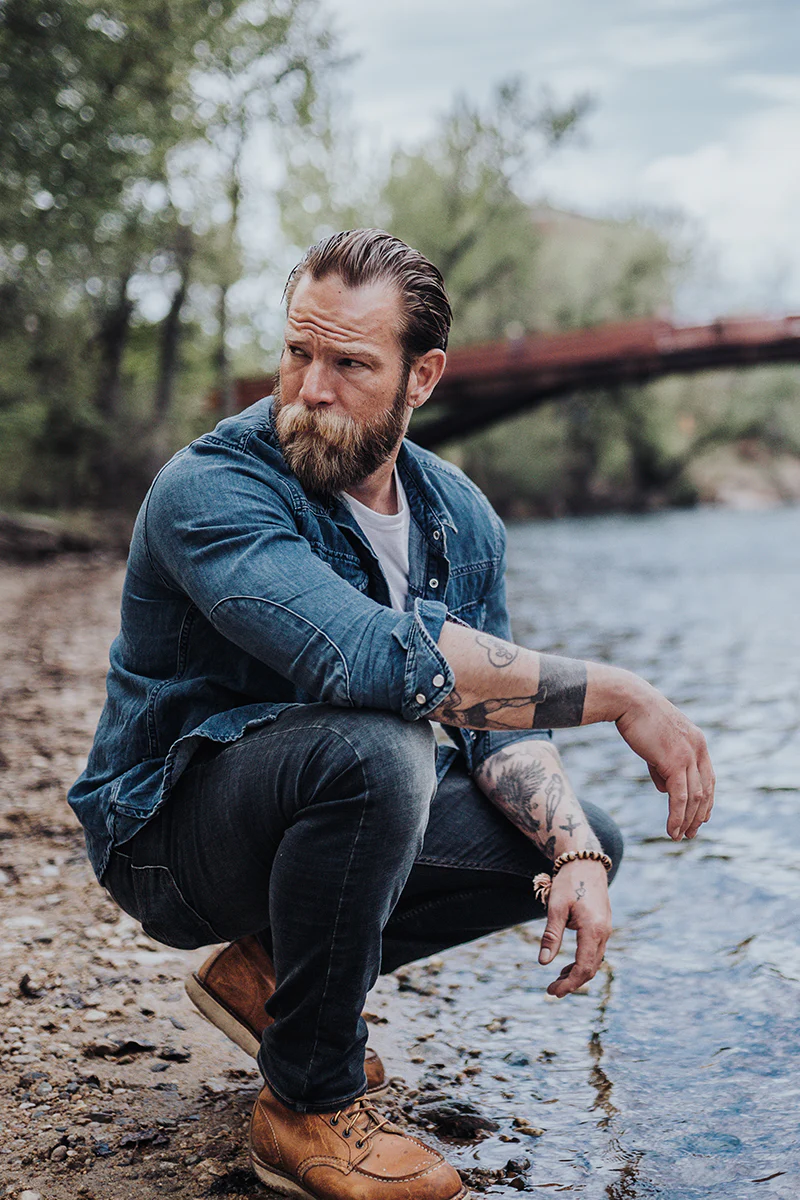 Sunday Shirt Light Denim - Image 6