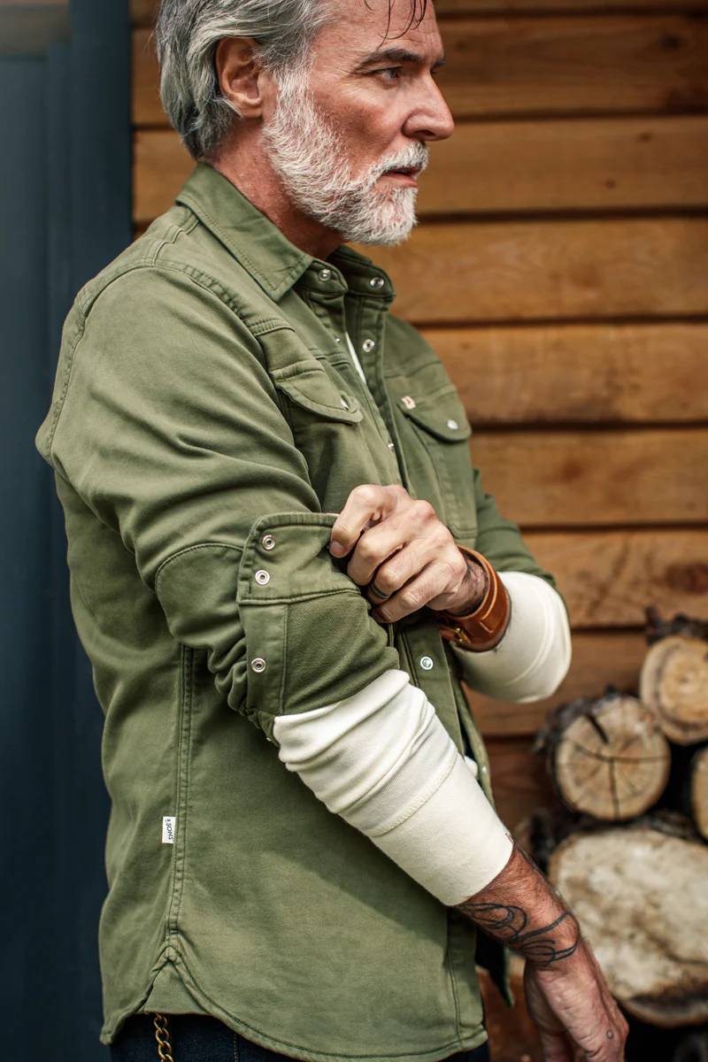 Sunday Shirt Army Green - Image 10