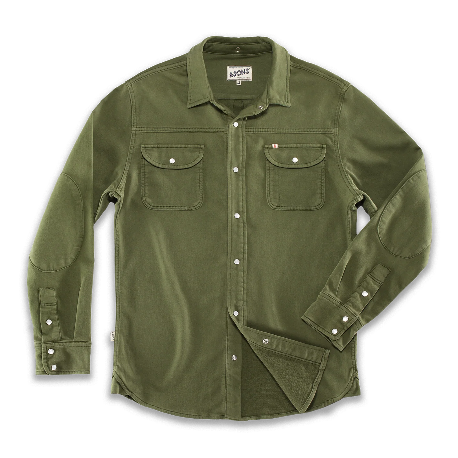 Sunday Shirt Army Green - Image 12