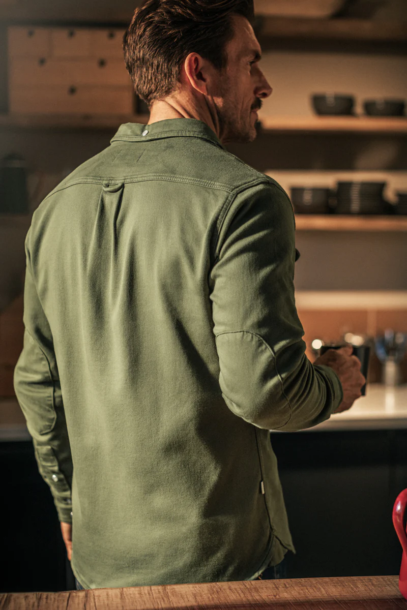 Sunday Shirt Army Green - Image 3