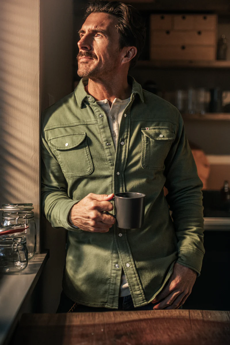 Sunday Shirt Army Green - Image 4