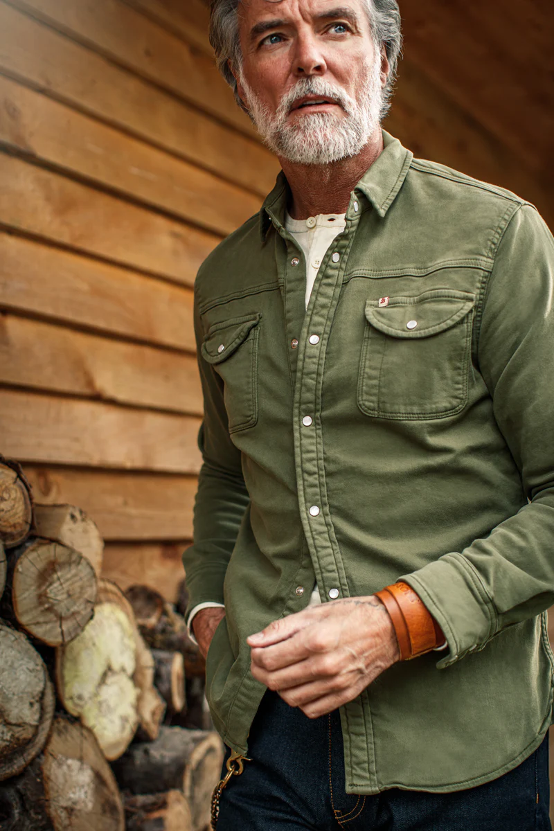 Sunday Shirt Army Green - Image 9