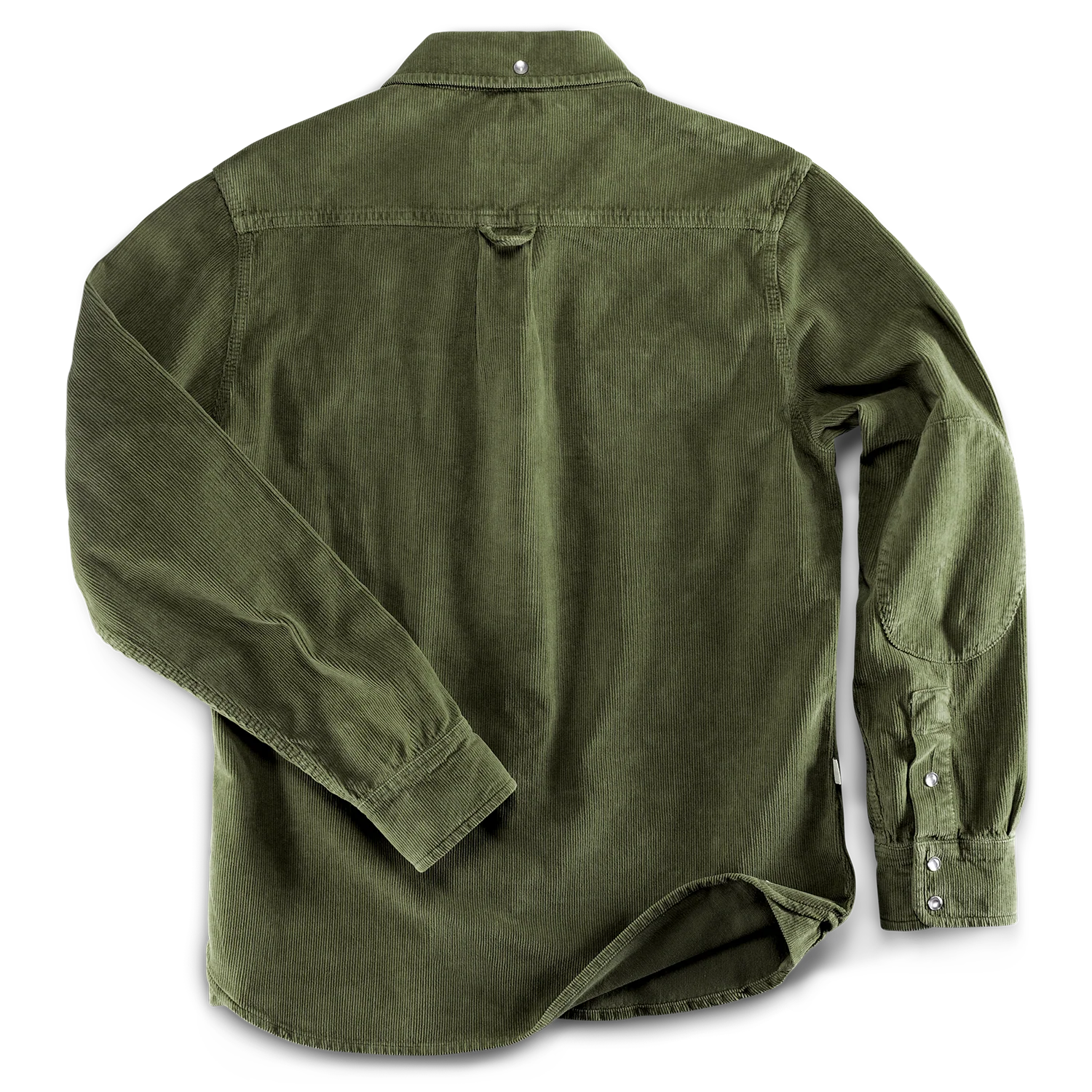 &SONS Sunday Shirt Corduroy Army Green - Image 12