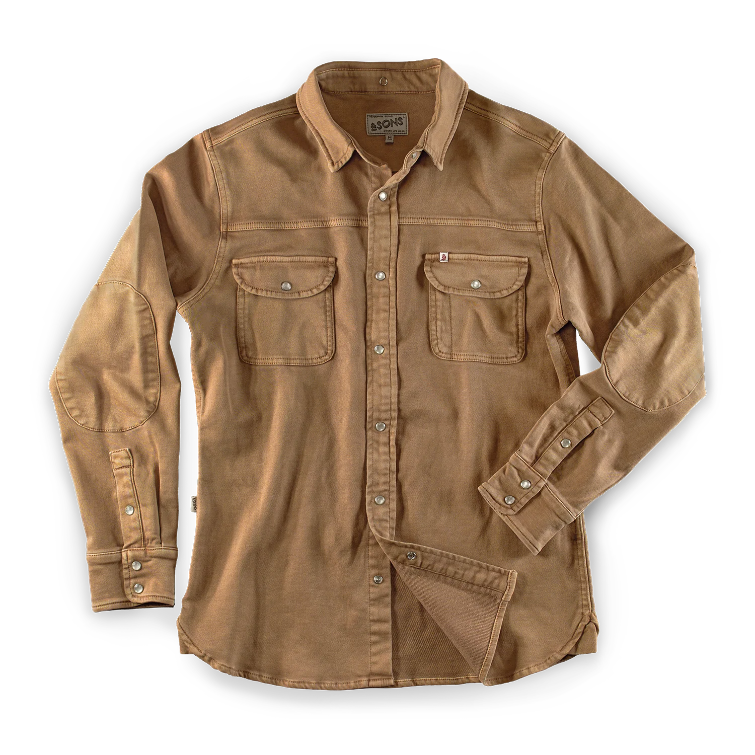 Sunday Shirt Dark Tan - Image 12