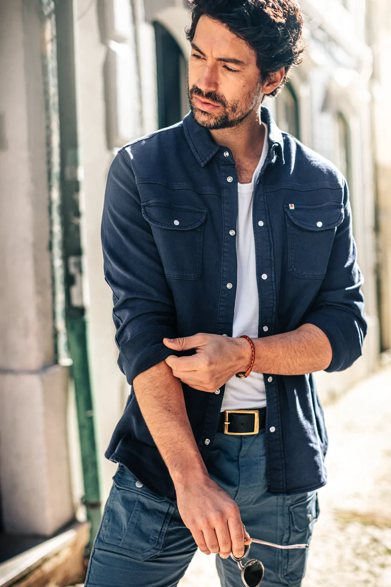 Sunday Shirt Utility Navy - Image 11