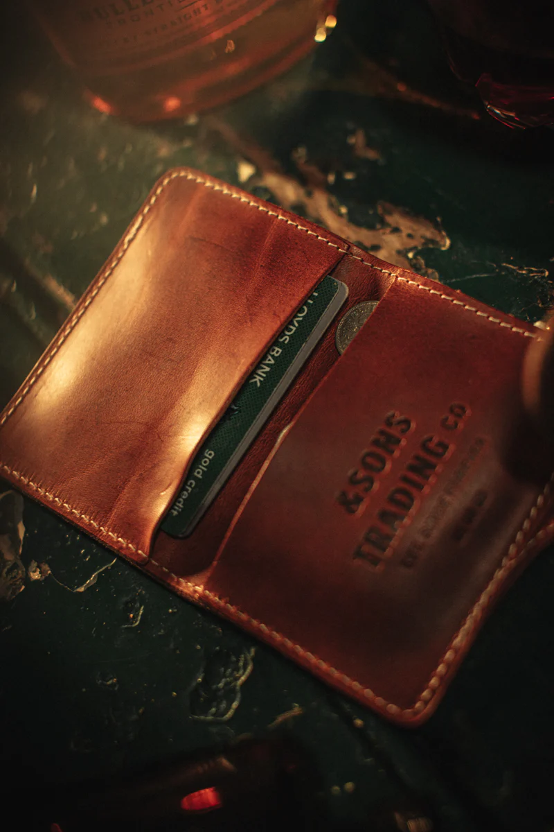 &SONS The Hustler Wallet Brown Leather - Image 4