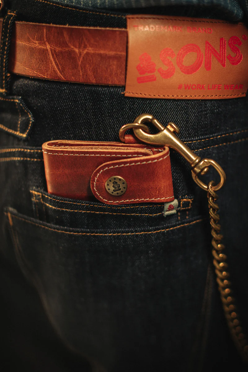 &SONS The Hustler Wallet Brown Leather - Image 5