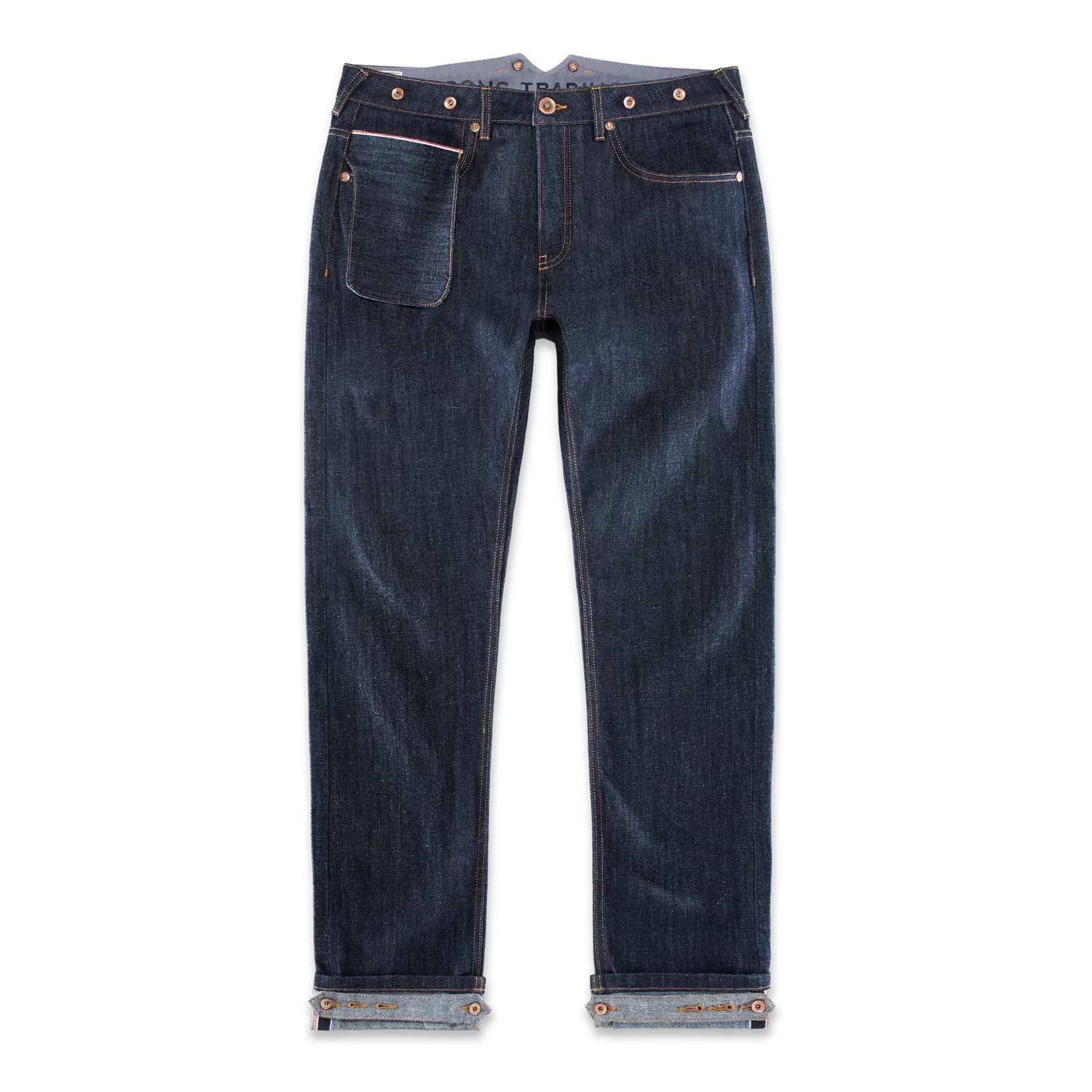 The New Frontier 14oz Selvedge Anti-bac Raw Denim Jeans - Image 6