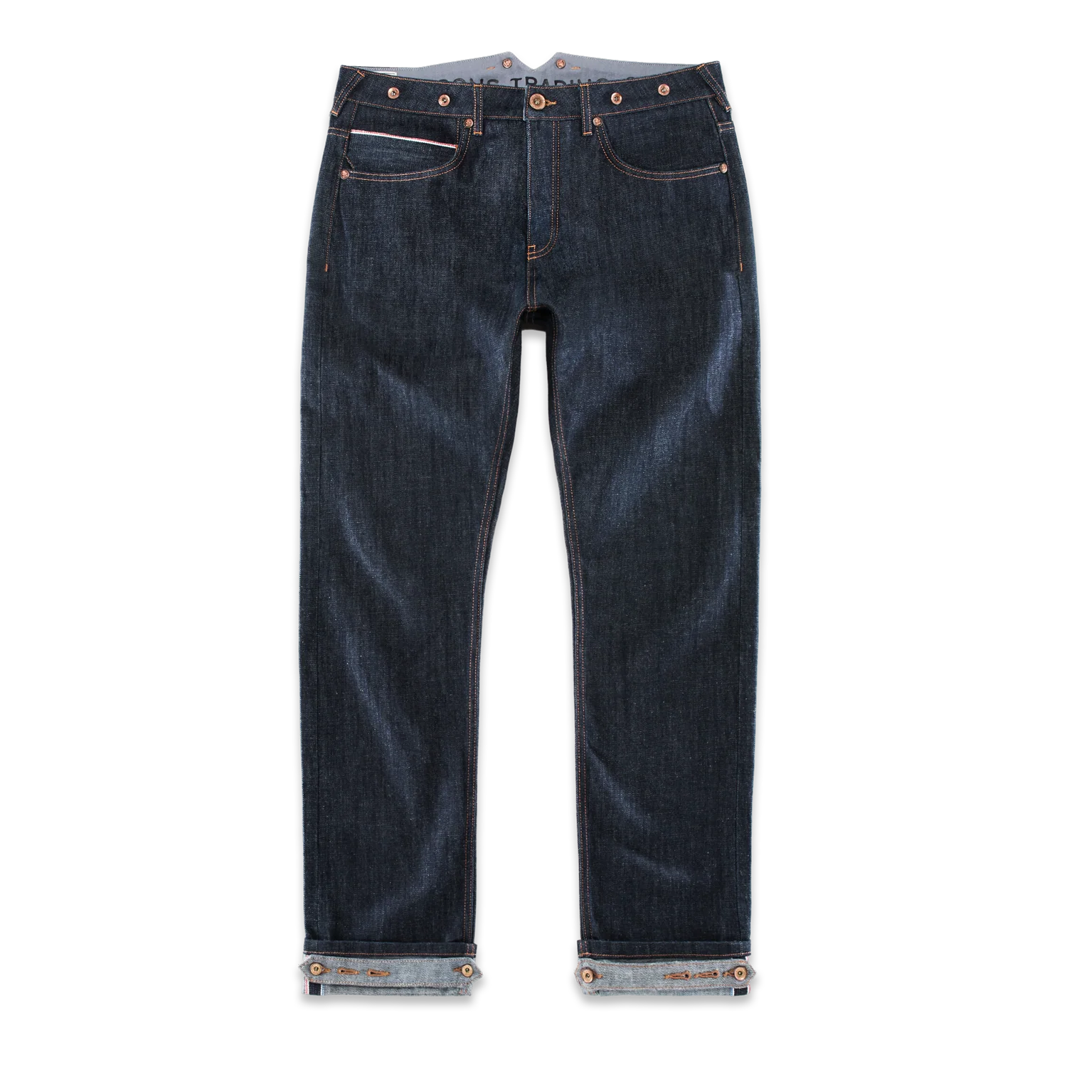 The New Frontier 14oz Selvedge Anti-bac Raw Denim Jeans - Image 7