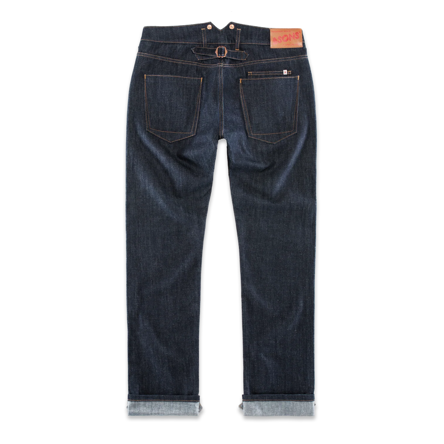 The New Frontier 14oz Selvedge Anti-bac Raw Denim Jeans - Image 8