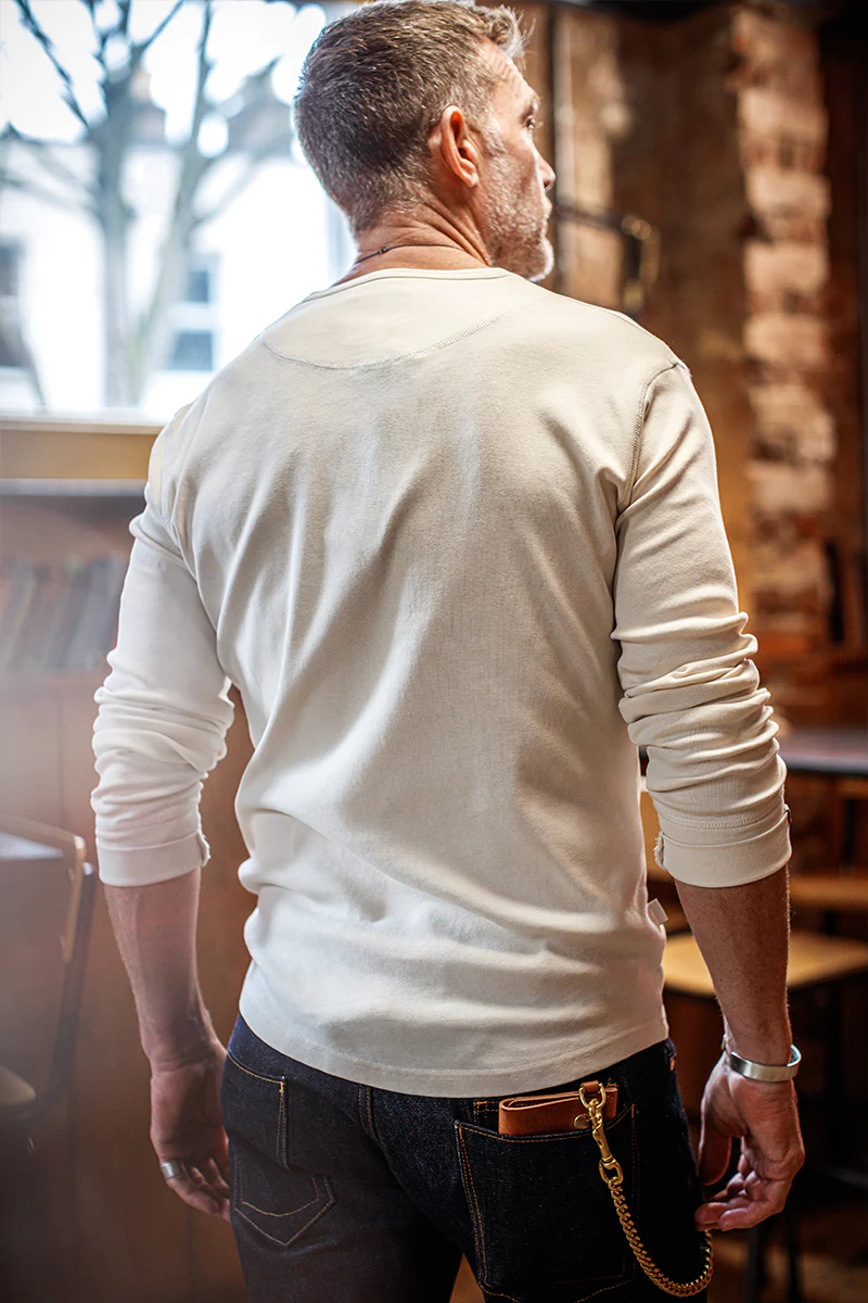 The New Elder Henley Shirt Raw - Image 6