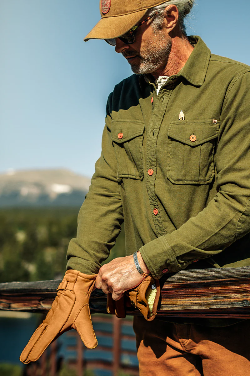&SONS Timber Gloves Tan - Image 3