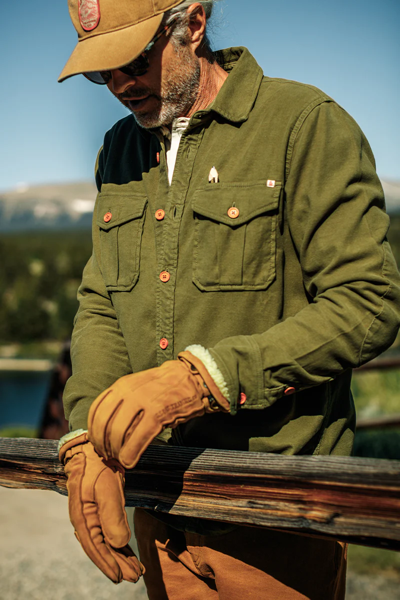 &SONS Timber Gloves Tan - Image 4