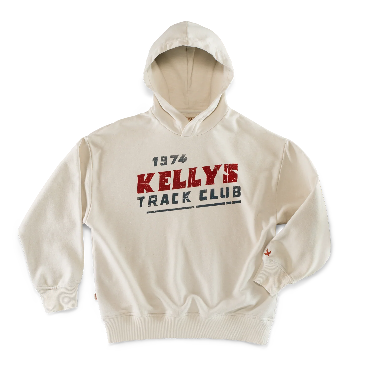 Damsons Track Club Relaxed Hoodie Raw - Image 7