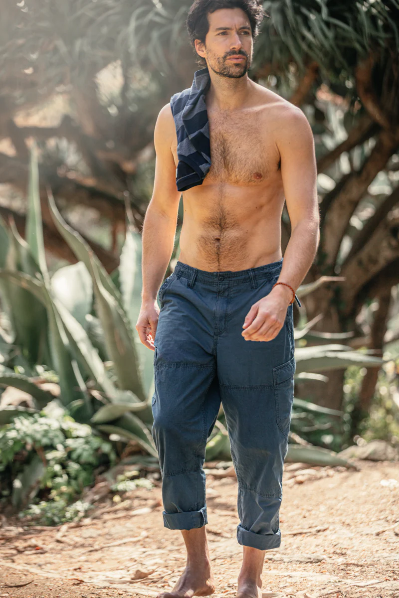 &SONS Travel Pant Navy - Image 3