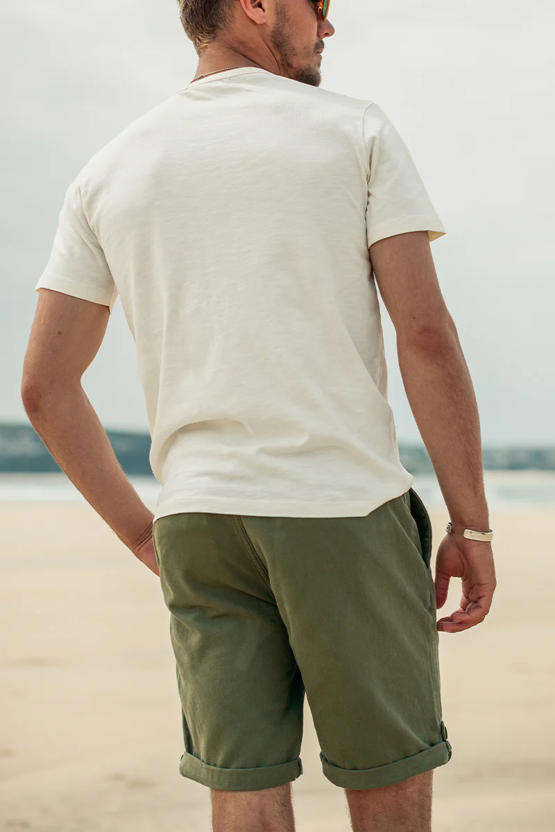 Virgil Chino Shorts Army Green - Image 5