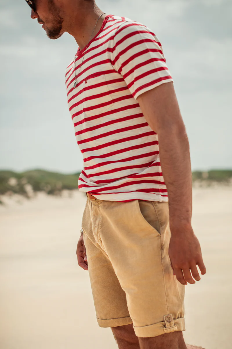 Virgil Chino Shorts Tan - Image 4
