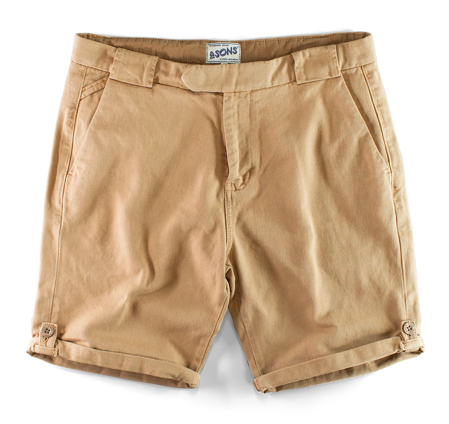 Virgil Chino Shorts Tan - Image 6