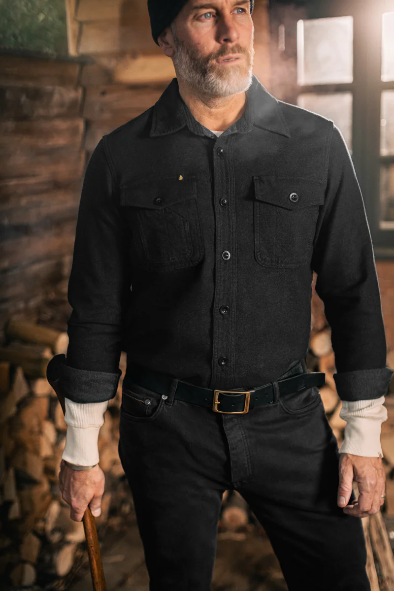 &SONS Washburn Shirt Black - Image 3