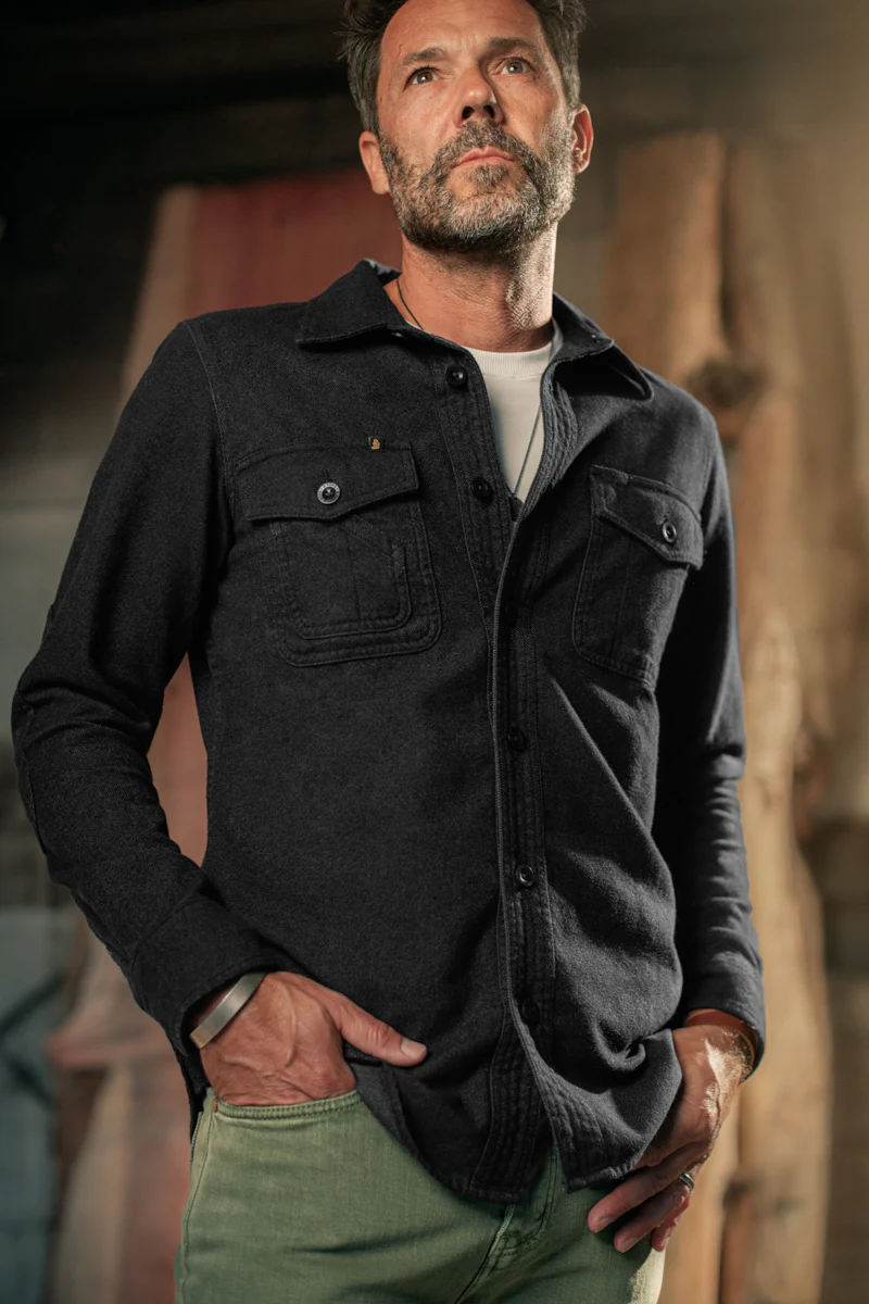 &SONS Washburn Shirt Black - Image 6
