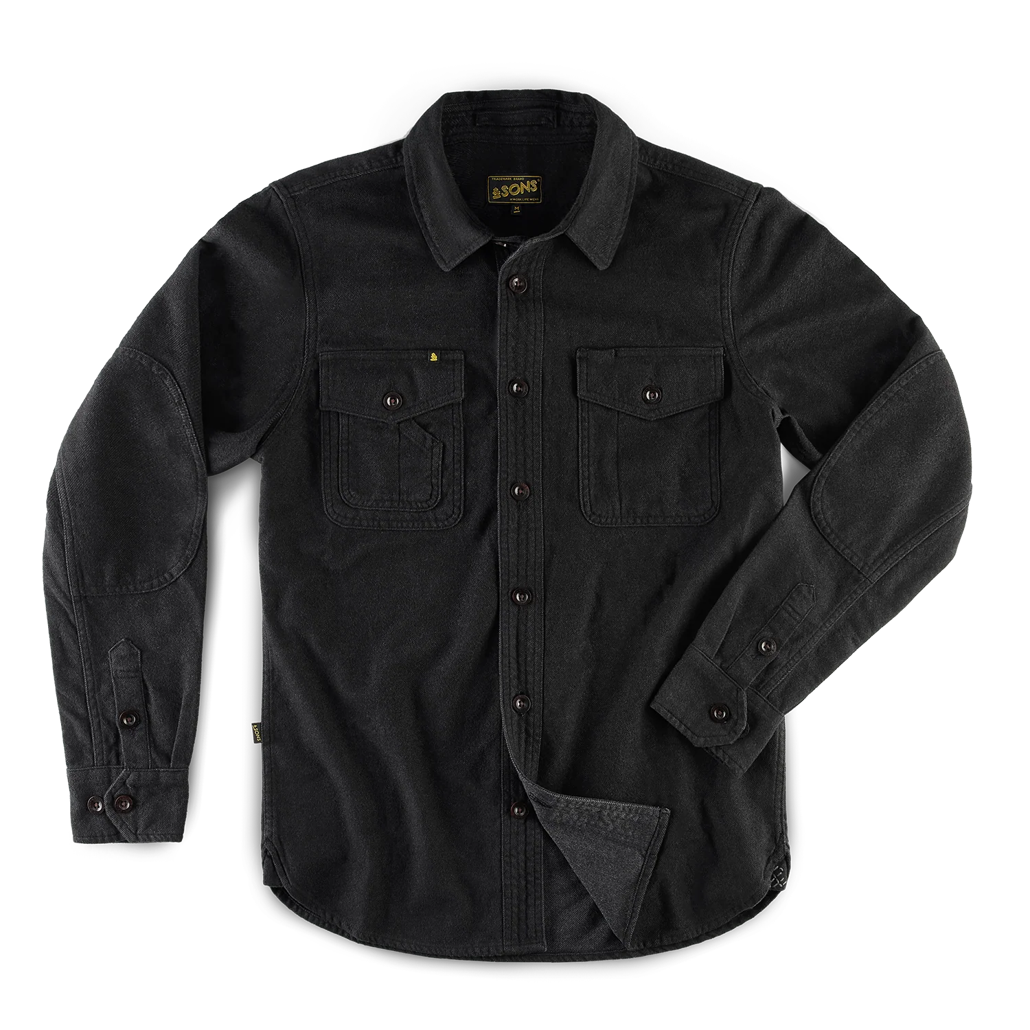 &SONS Washburn Shirt Black - Image 9