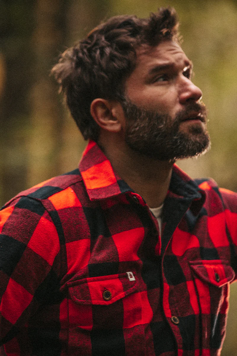 YUKON Flannel Field Shirt Red - Image 5