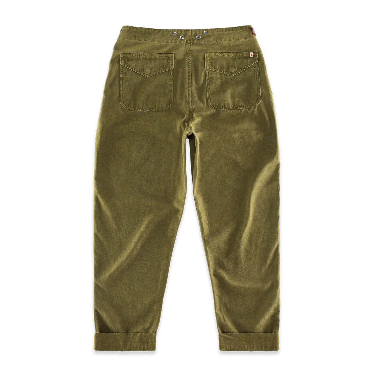 Station Trousers Olive Green - Image 9
