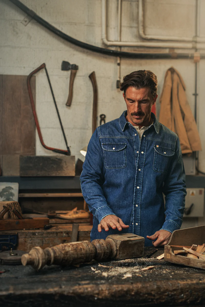 Sunday Shirt Denim - Image 4