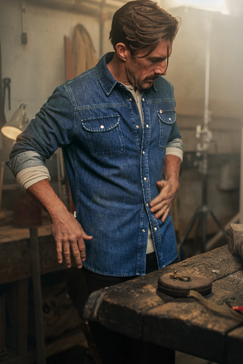 Sunday Shirt Denim - Image 5