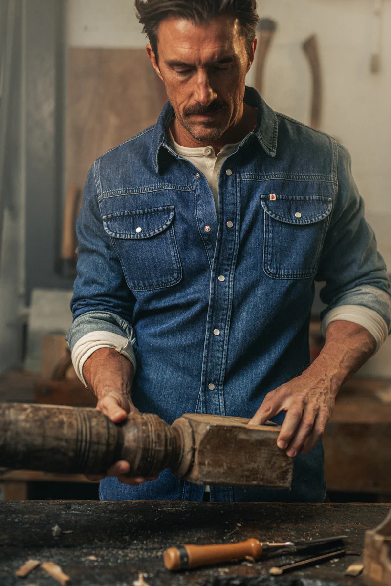 Sunday Shirt Denim - Image 6