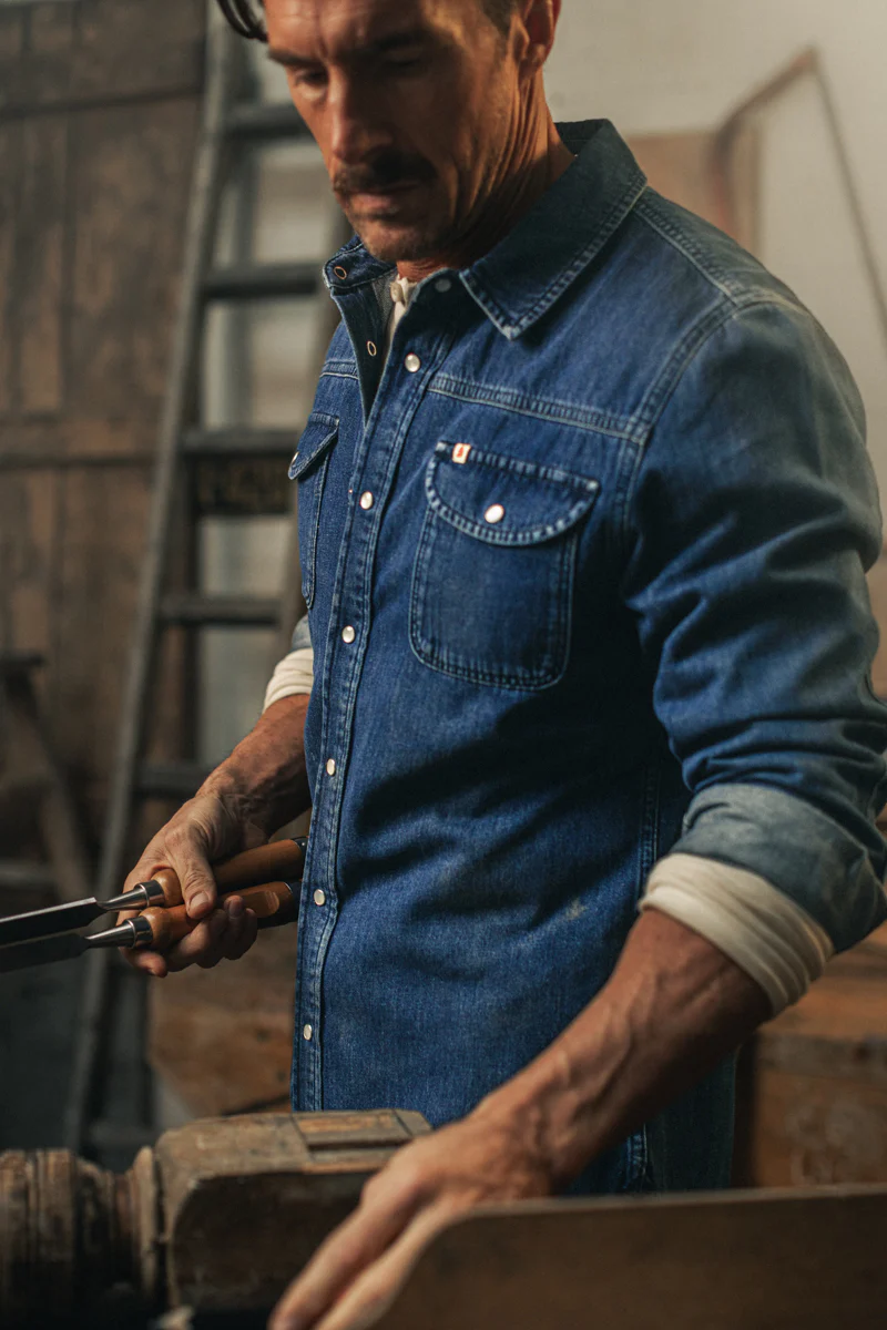 Sunday Shirt Denim - Image 7