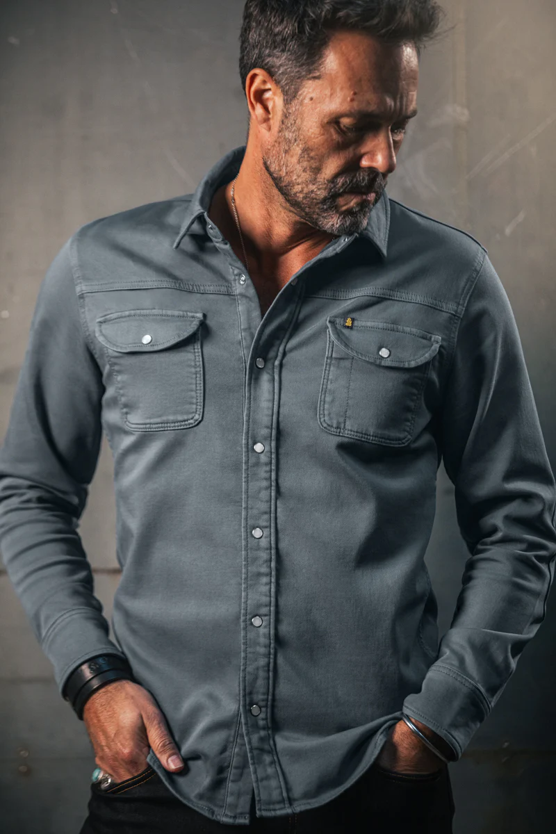 Sunday Shirt Storm Blue - Image 3