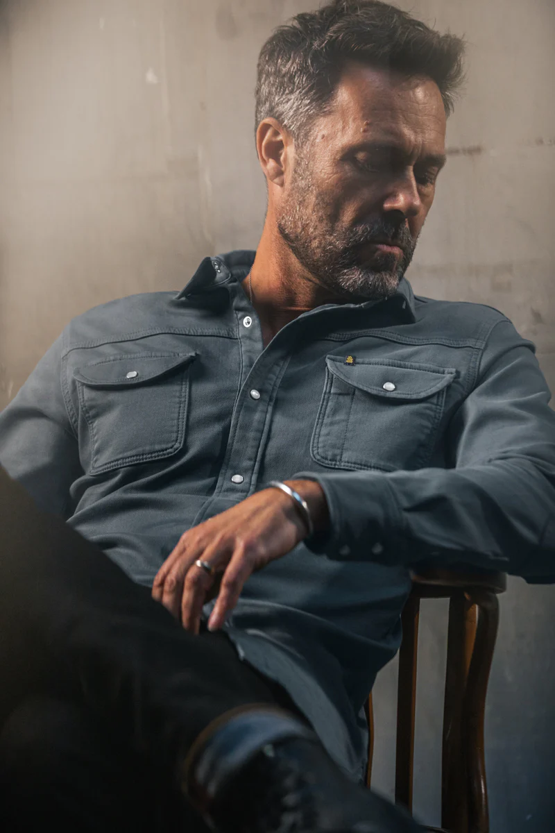 Sunday Shirt Storm Blue - Image 4