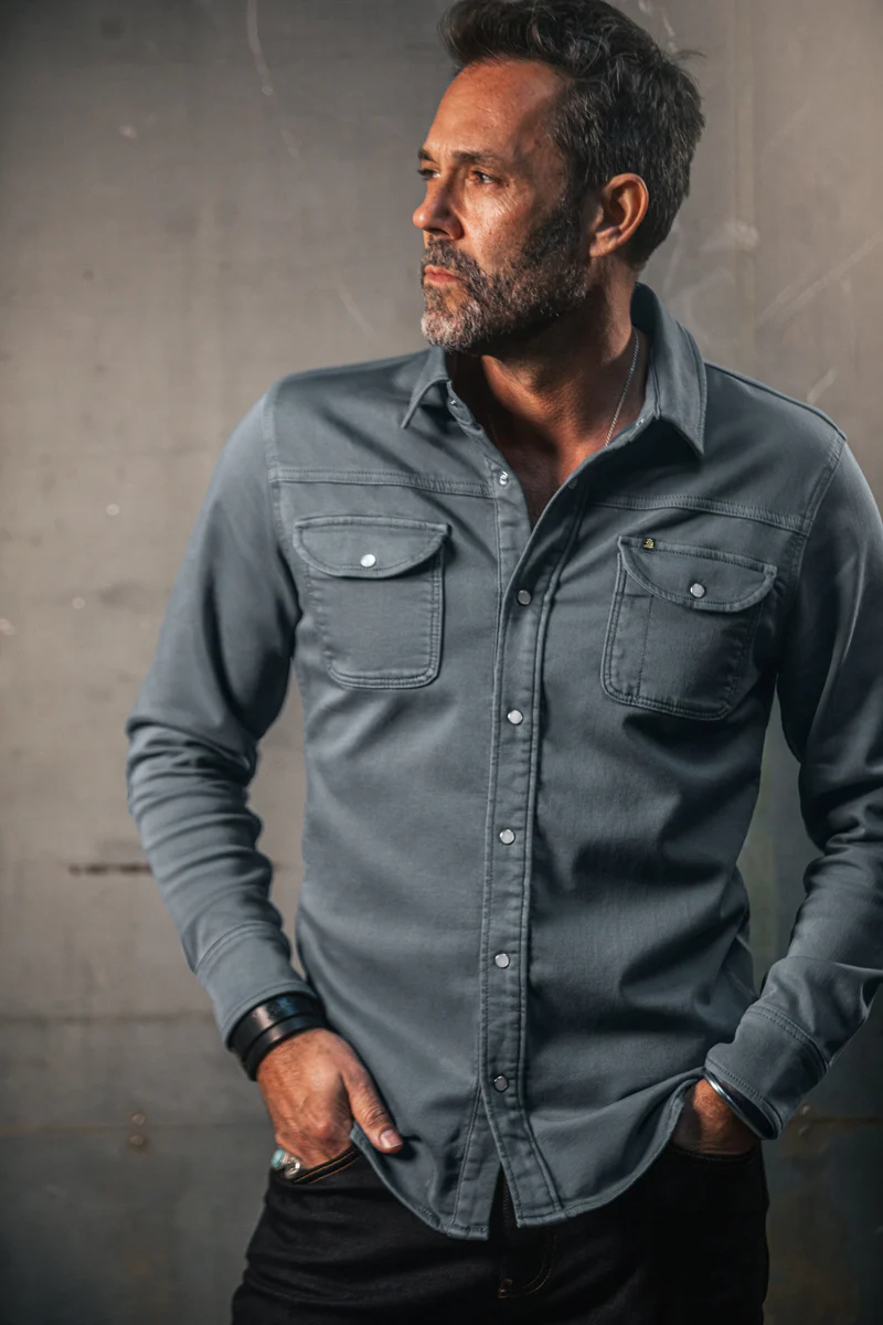 Sunday Shirt Storm Blue - Image 5