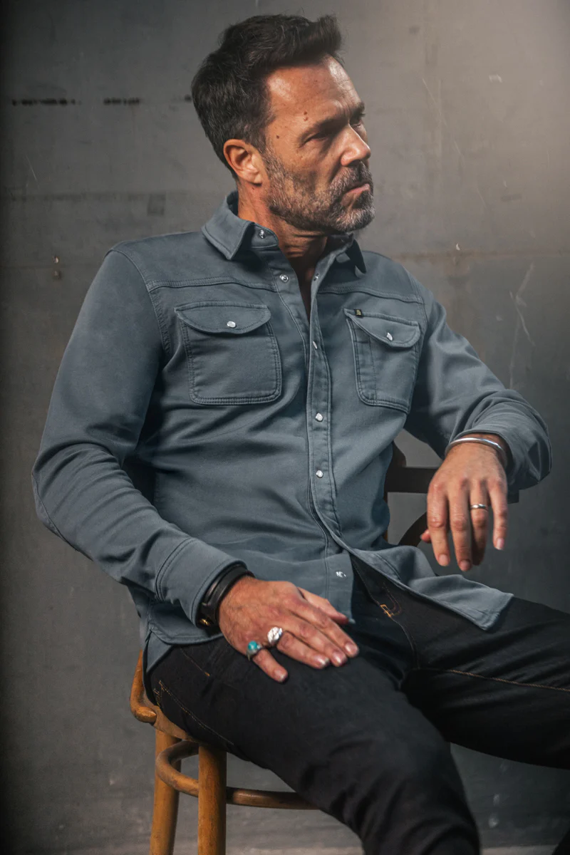 Sunday Shirt Storm Blue - Image 6