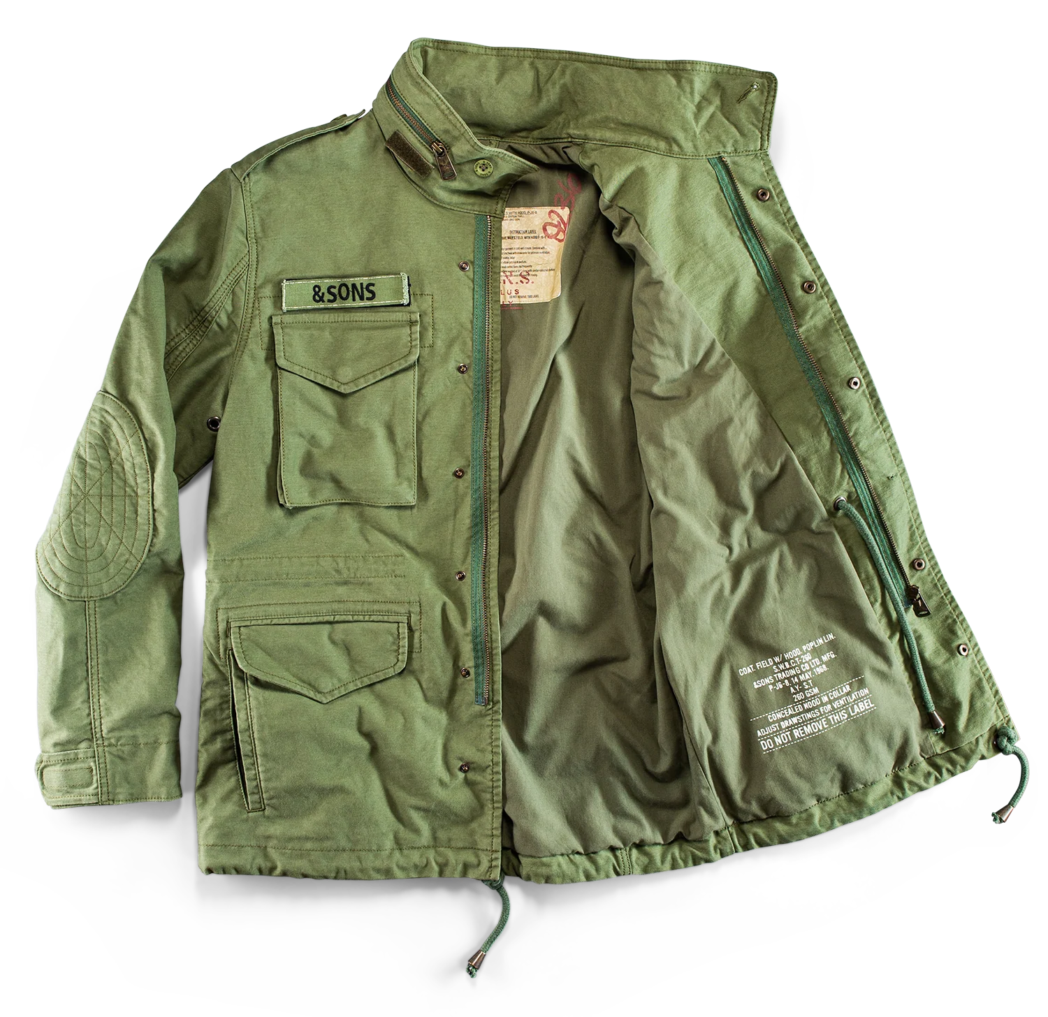 Surplus Army Jacket Green - Image 7