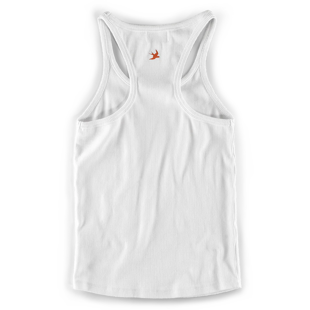 Damsons Tank Racer Vest White - Image 6