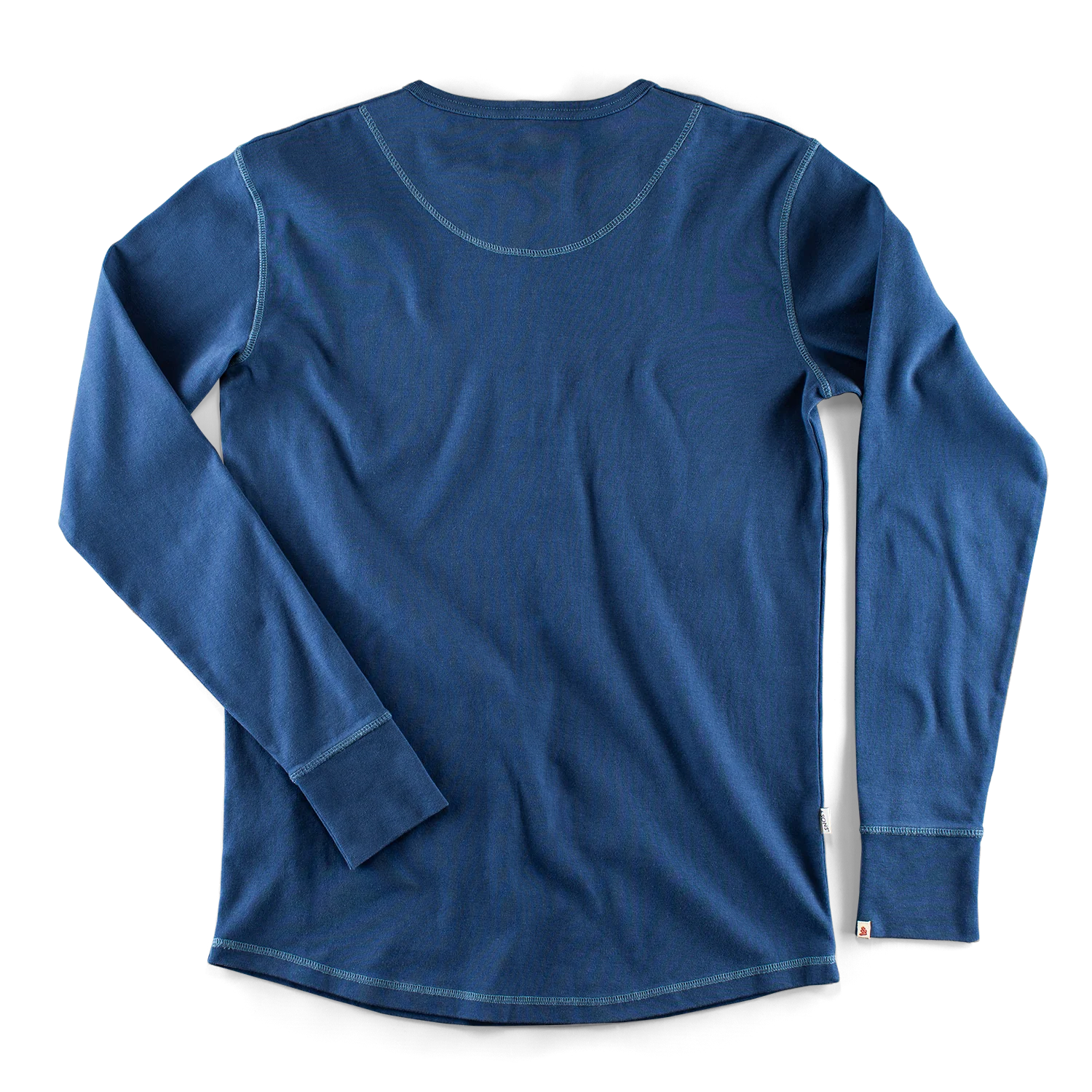 The New Elder Henley Shirt Indigo - Image 8